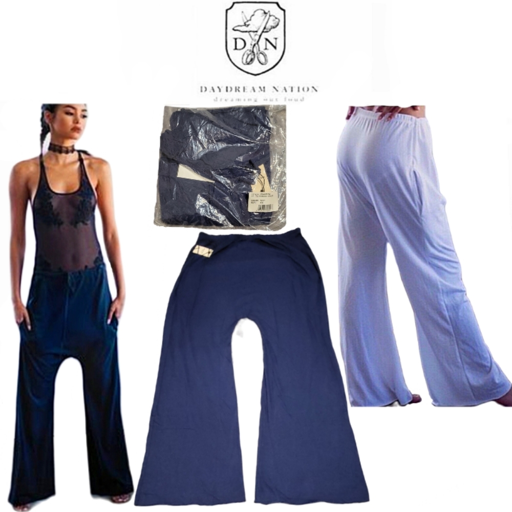 NWT Daydream Nation XS Navy Couch Crasher Pants